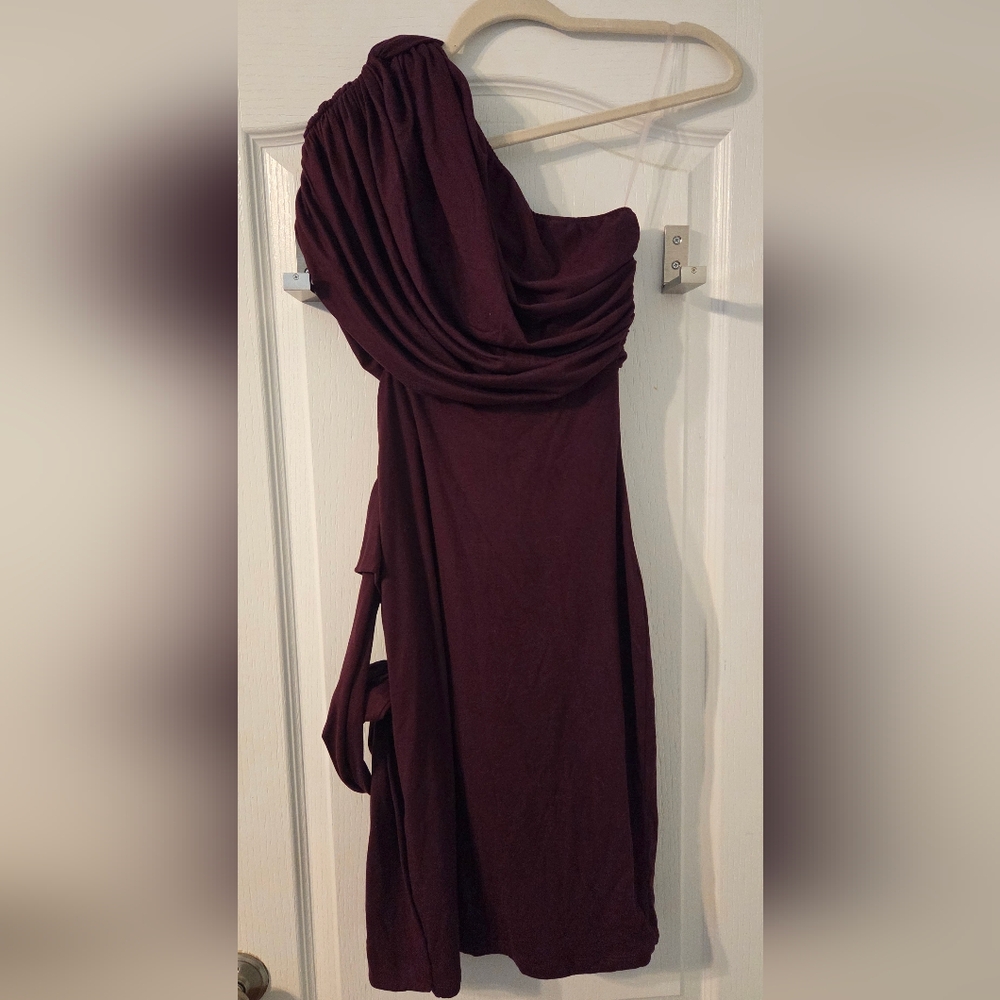 S By Serena One Shoulder Dress